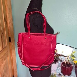 Elegant Red Tote Bag